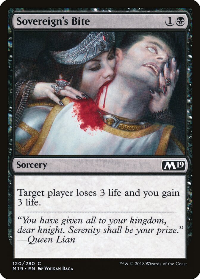 Sovereign's Bite (120) - Core Set 2019 (M19)