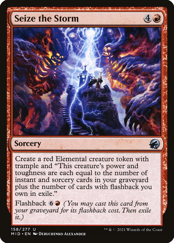Seize the Storm (158) - Innistrad: Midnight Hunt (MID)