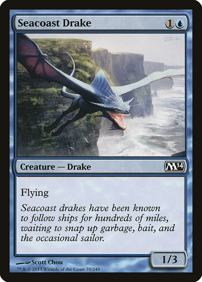 Seacoast Drake (70) - Magic 2014 (M14)
