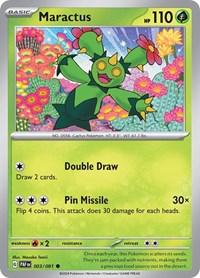 Maractus (3) - SV: Paldean Fates (PAF)
