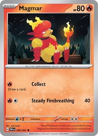 Magmar (9) - SV: Paldean Fates (PAF)