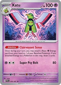 Xatu (26) - SV: Paldean Fates (PAF)