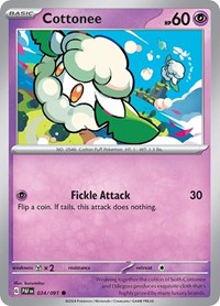 Cottonee (34) - SV: Paldean Fates (PAF)