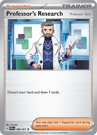 Professor's Research (88) - SV: Paldean Fates (PAF)
