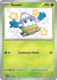 Snover (100) - SV: Paldean Fates (PAF)