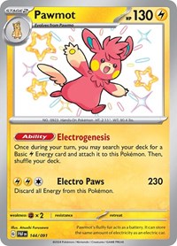Pawmot (144) - SV: Paldean Fates (PAF)