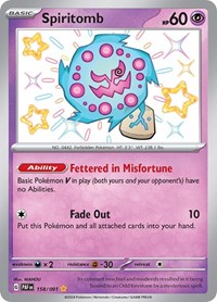 Spiritomb (158) - SV: Paldean Fates (PAF)