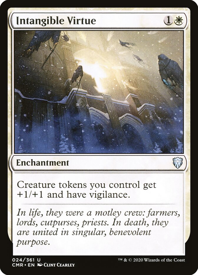 Intangible Virtue (24) - Commander Legends (CMR)