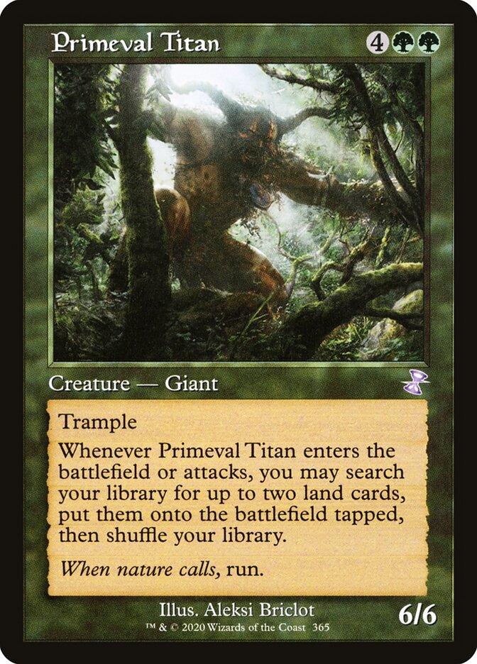 Primeval Titan (365) - Time Spiral Remastered (TSR)