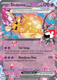 Dedenne ex (93) - Prize Pack Series Cards