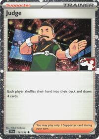 Judge - 176/198 (Cosmos Holo) (176) - Prize Pack Series Cards