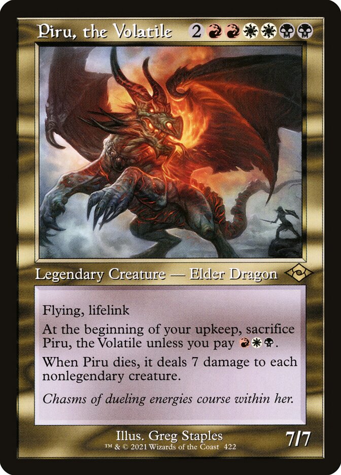 Piru, the Volatile (422) - Modern Horizons 2 (MH2)