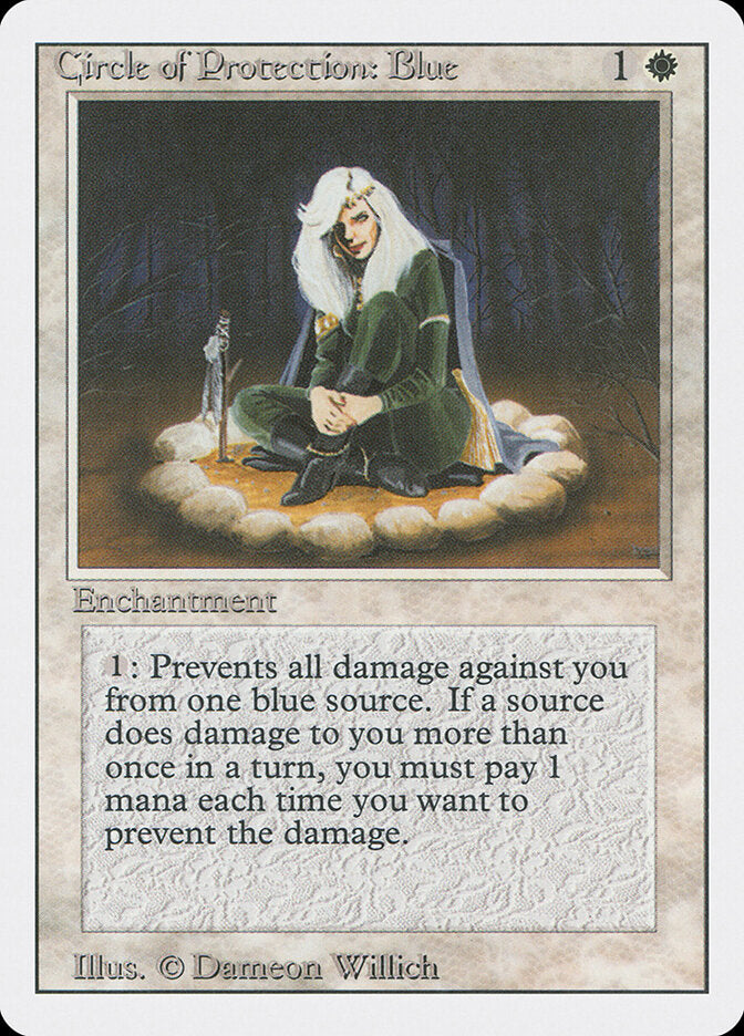 Circle of Protection: Blue (10) - Revised Edition (3ED)