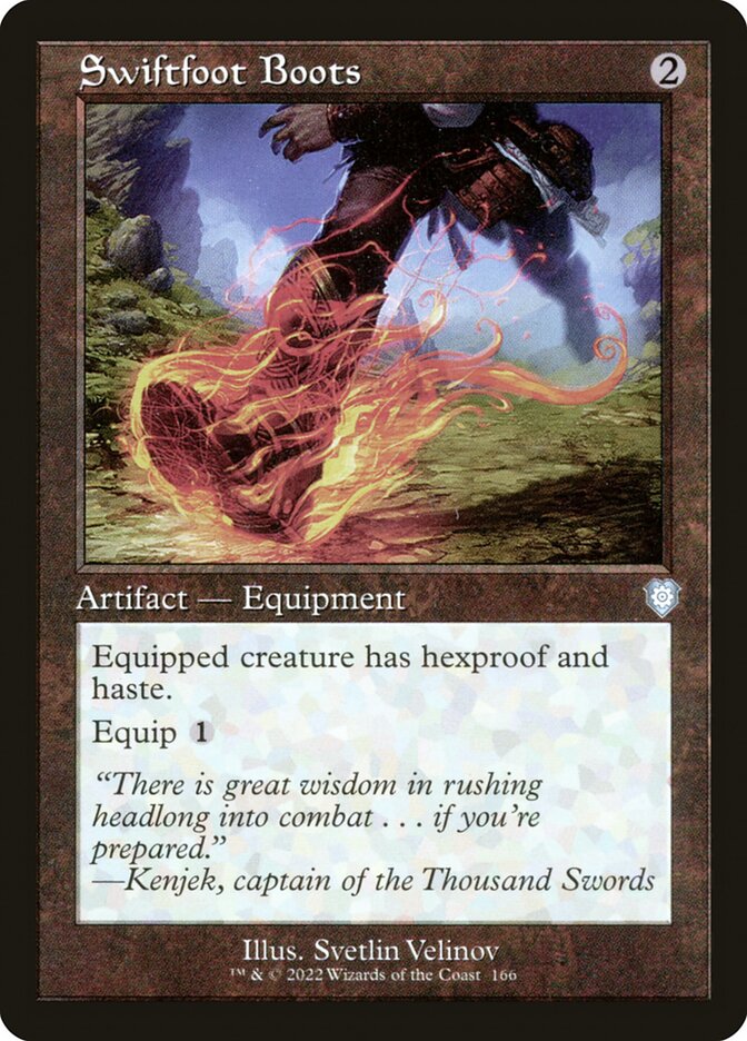 Swiftfoot Boots (166) - The Brothers' War Commander (BRC)