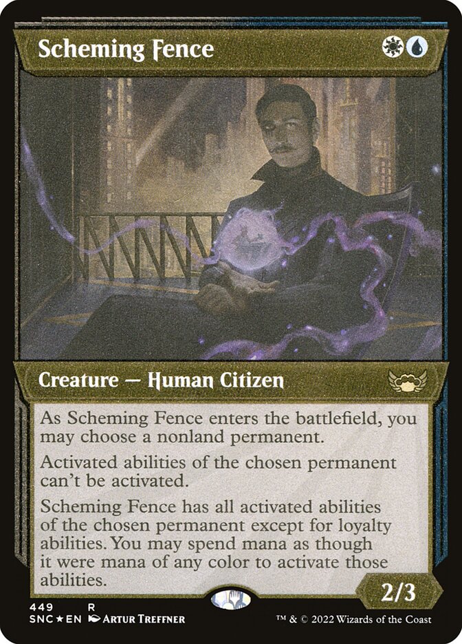 Scheming Fence (449) - Streets of New Capenna (SNC)