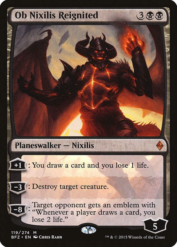 Ob Nixilis Reignited (119) - Battle for Zendikar (BFZ)