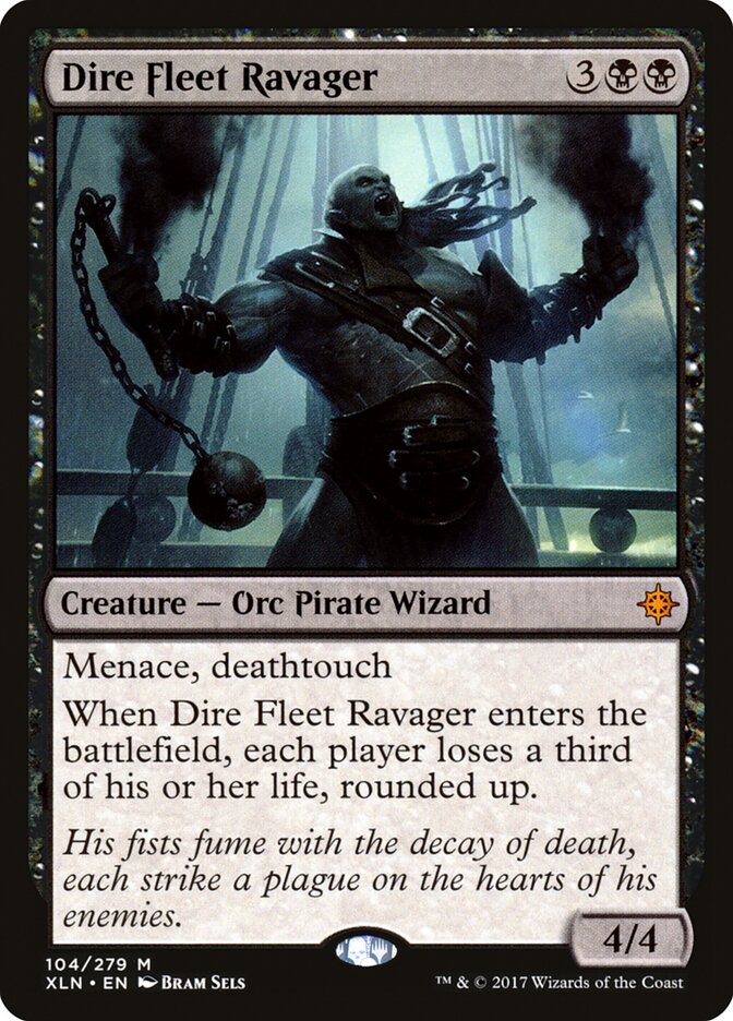 Dire Fleet Ravager (104) - Ixalan (XLN)