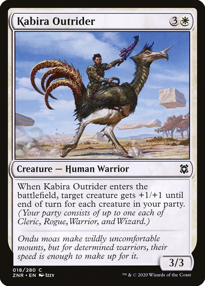 Kabira Outrider (18) - Zendikar Rising (ZNR)