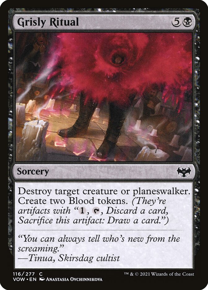 Grisly Ritual (116) - Innistrad: Crimson Vow (VOW)