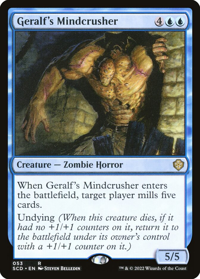 Geralf's Mindcrusher (53) - Starter Commander Decks (SCD)
