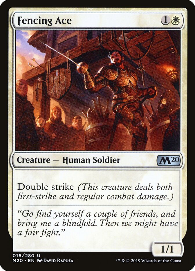 Fencing Ace (16) - Core Set 2020 (M20)