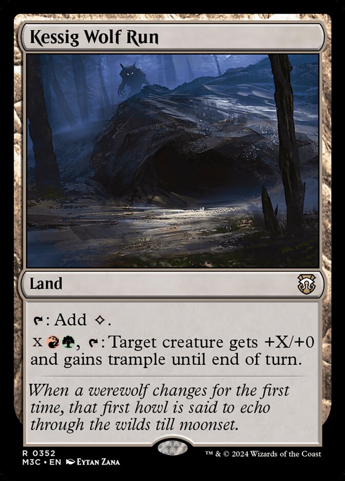 Kessig Wolf Run (352) - Modern Horizons 3 Commander (M3C)