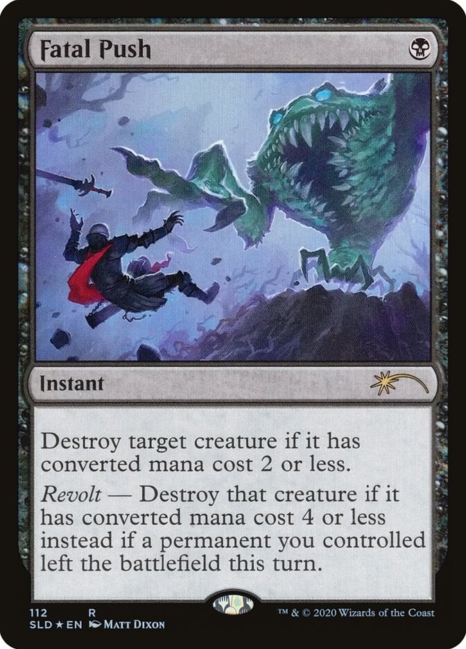 Fatal Push (112) - Secret Lair Drop (SLD)