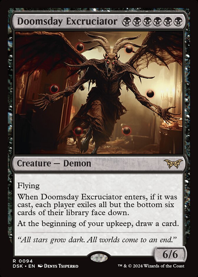 Doomsday Excruciator (94) - Duskmourn: House of Horror (DSK)