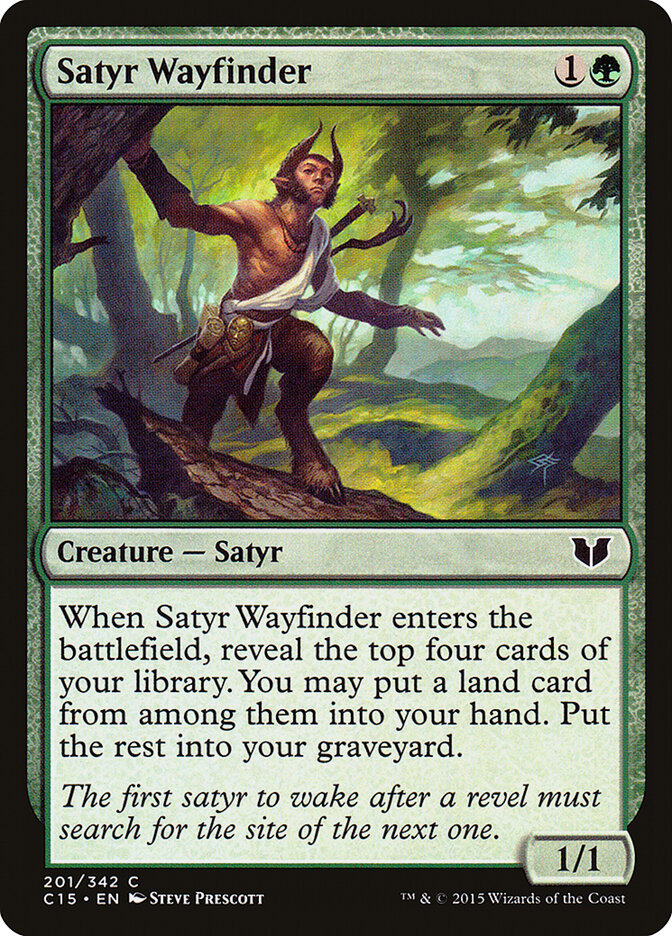 Satyr Wayfinder (201) - Commander 2015 (C15)