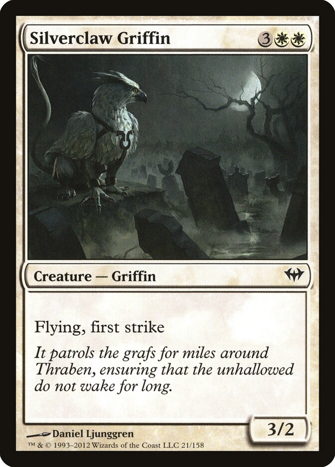 Silverclaw Griffin (21) - Dark Ascension (DKA)