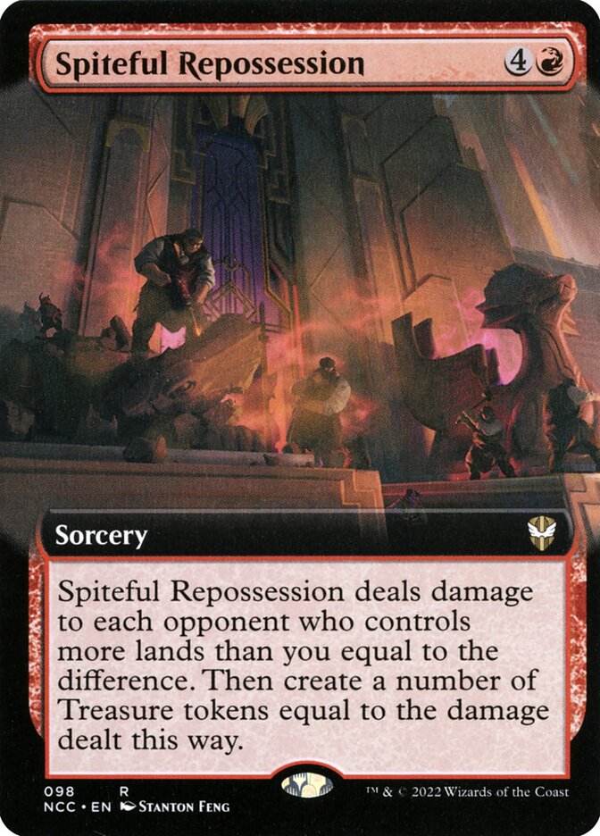 Spiteful Repossession (98) - New Capenna Commander (NCC)
