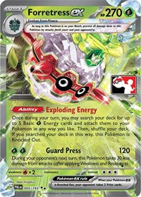 Forretress ex (5) - Prize Pack Series Cards
