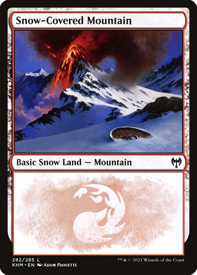 Snow-Covered Mountain (282) - Kaldheim (KHM)
