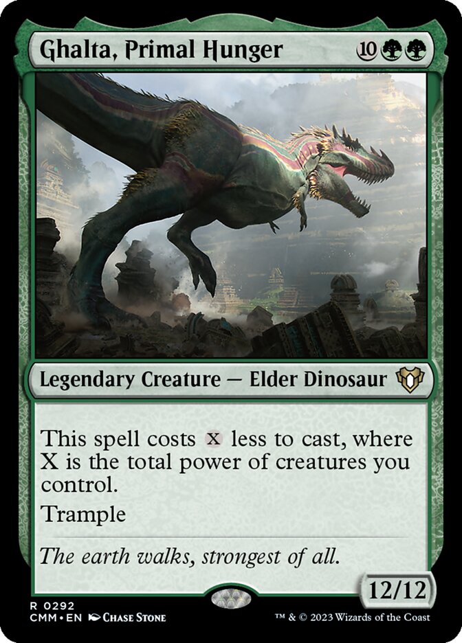 Ghalta, Primal Hunger (292) - Commander Masters (CMM)