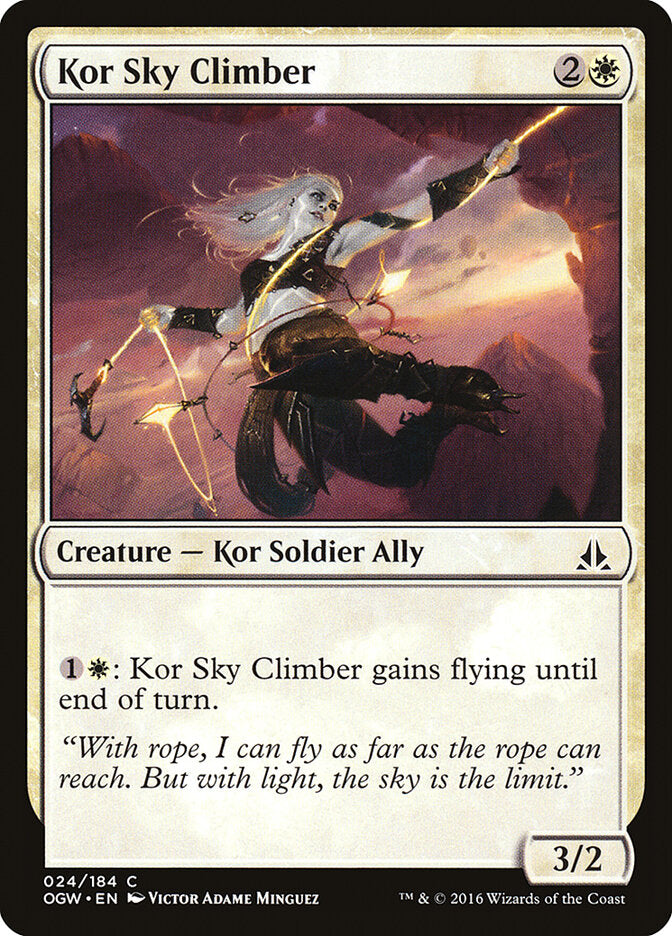 Kor Sky Climber (24) - Oath of the Gatewatch (OGW)