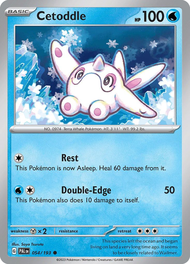 Cetoddle (54/193) - Paldea Evolved (PAL)