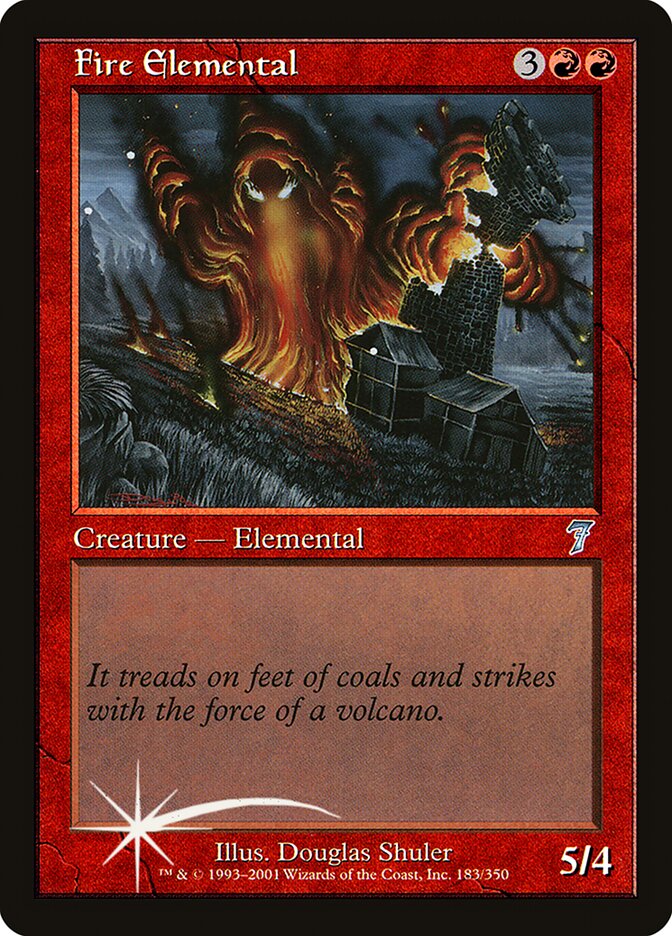 Fire Elemental (183) - Seventh Edition (7ED)
