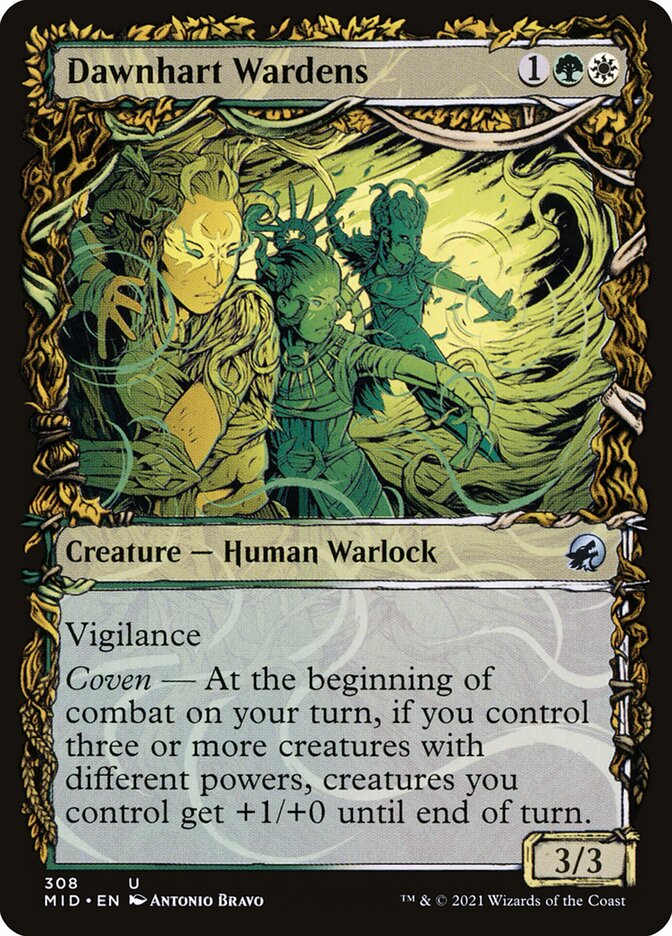Dawnhart Wardens (308) - Innistrad: Midnight Hunt (MID)