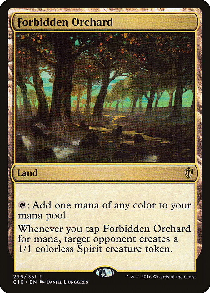 Forbidden Orchard (296) - Commander 2016 (C16)
