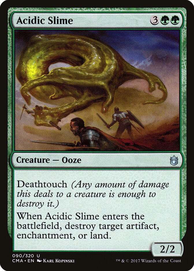 Acidic Slime (90) - Commander Anthology (CMA)