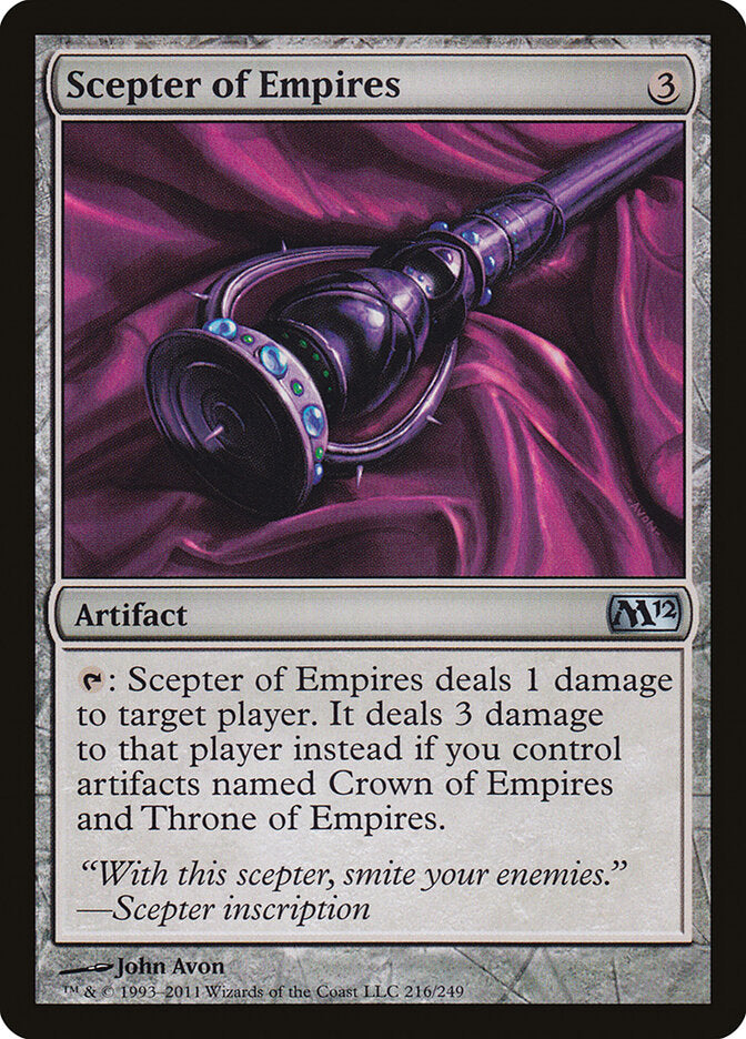 Scepter of Empires (216) - Magic 2012 (M12)