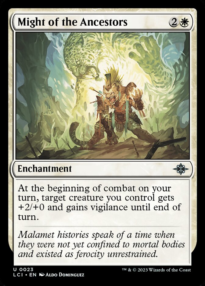 Might of the Ancestors (23) - The Lost Caverns of Ixalan (LCI)