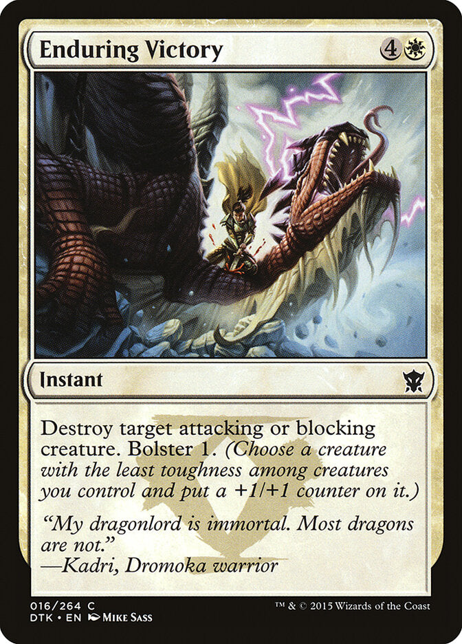 Enduring Victory (16) - Dragons of Tarkir (DTK)