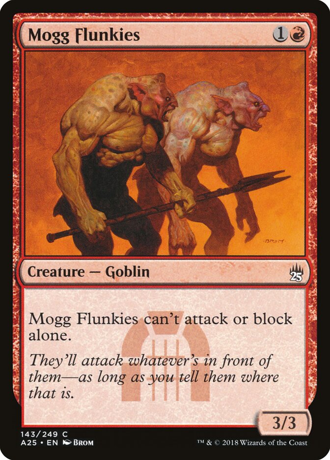 Mogg Flunkies (143) - Masters 25 (A25)
