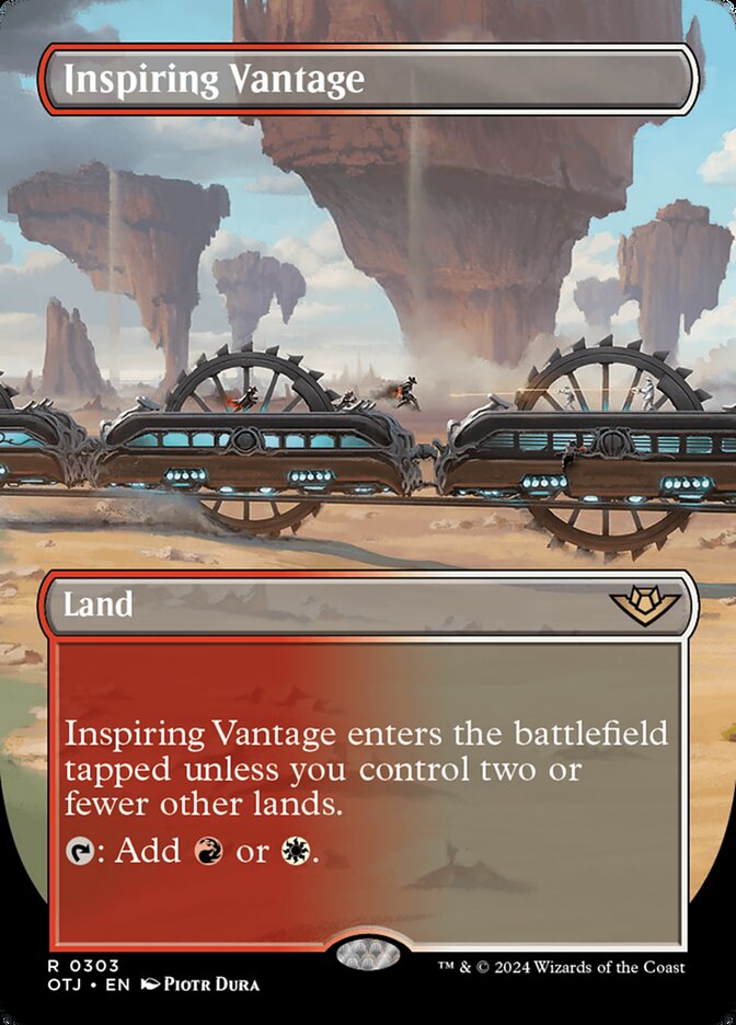 Inspiring Vantage (303) - Outlaws of Thunder Junction (OTJ)