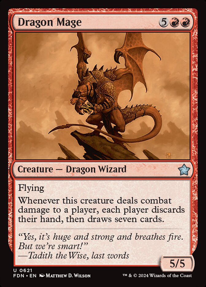 Dragon Mage (621) - Foundations (FDN)