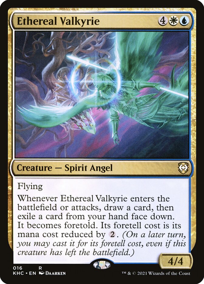 Ethereal Valkyrie (16) - Kaldheim Commander (KHC)