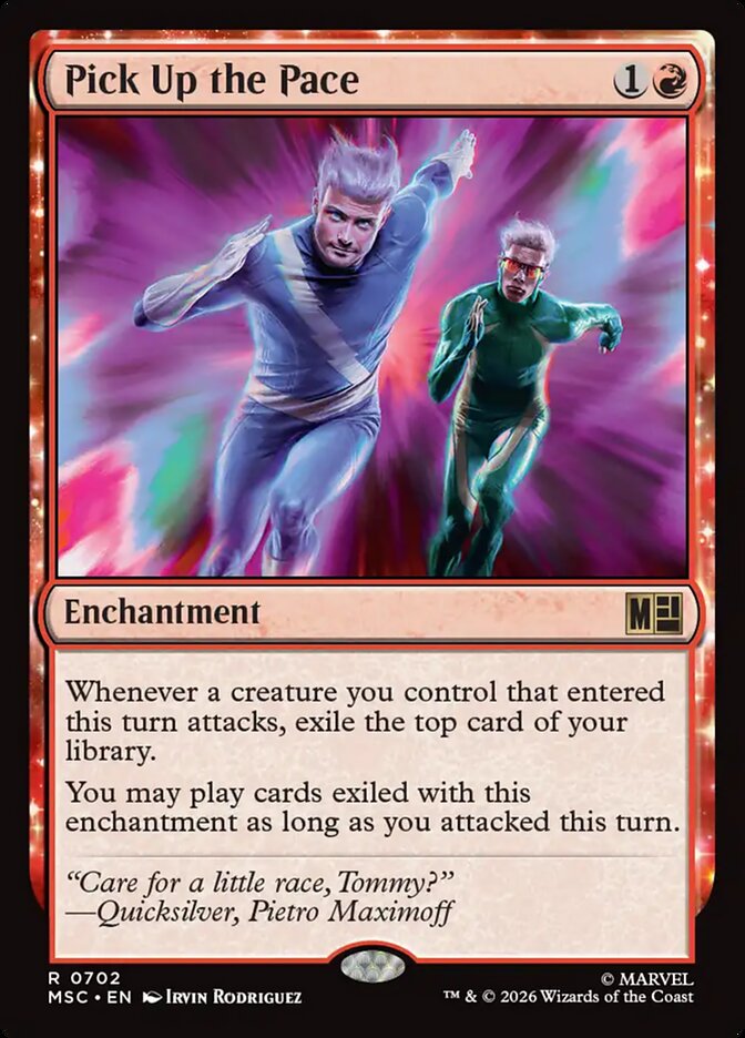 Pick Up the Pace (702) - Marvel Super Heroes Commander (MSC)