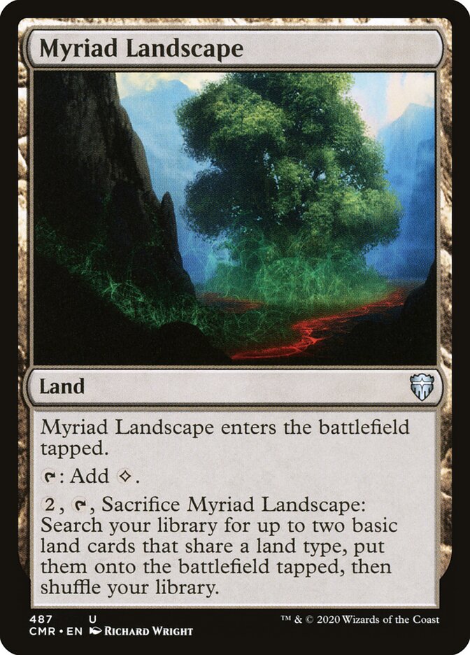 Myriad Landscape (487) - Commander Legends (CMR)