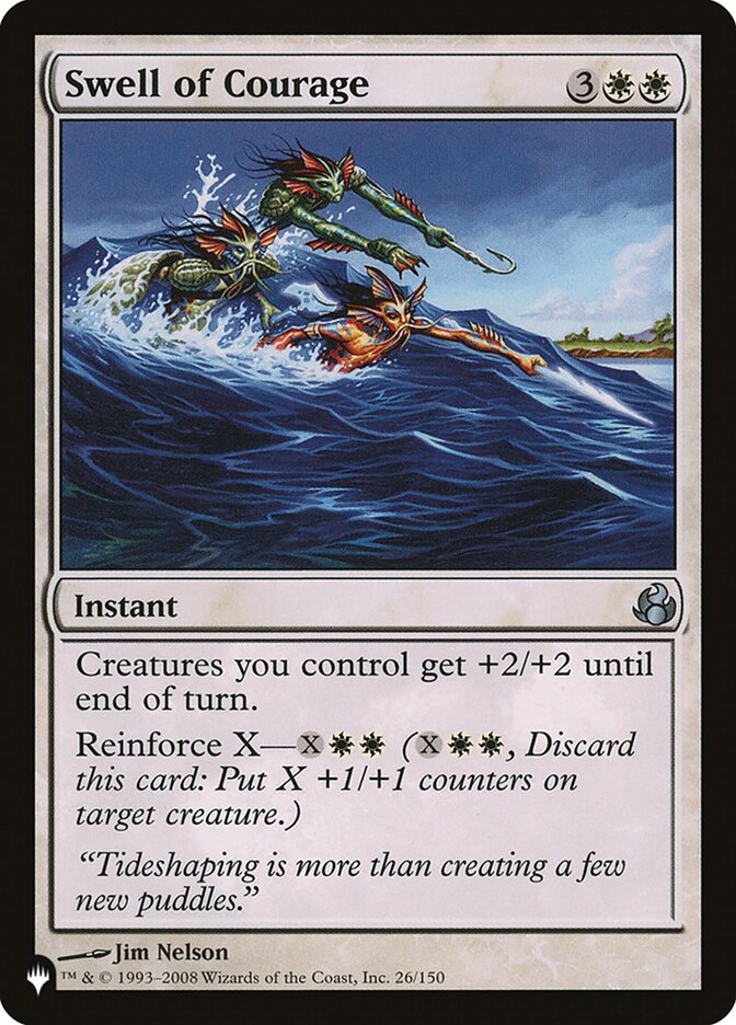 Swell of Courage (MOR-26) - The List (PLST)